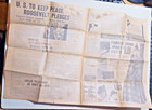 New York Daily News Cover October 3 1935 War Begins Italy Invasion World War 2