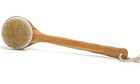 Natural Bristle Body Brush     Wooden Dry Brush   Shower Exfoliator Spa Tool