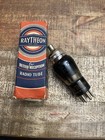 Vintage Raytheon Radio Tube W  Original Box     Tested Visual Only