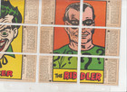 1966 Topps Batman A Series Red Bat Complete Set Of 44 Cards 1a Thru 44a