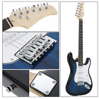 39  Beginners Electric Guitar W  Amp  Accessories Blue Full Size Guitar 