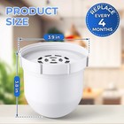 2 Pack Upgraded Water Pitcher Replacement Filter Compatible With Clearly Filtere