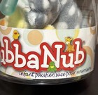 Mary Meyer Wubbanub Soothie Pacifier Plush Gray Rocky Chicken Baby Snuggle Lovey