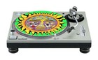 Custom Slipmat Slip Mat 4 Technics Or Any Dj Turntable Record Player Sublime Sun