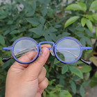 Deluxe Small Round Retro Eye Glasses Full Rim Retro Clear Lenses Eyeglass Frames