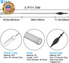 Aquarium Siphon Vacuum Cleaner For Fish Tank Cleaning Gravel   Sand   Change The