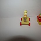 Lot Of 3 Vintage Mcdonald s Happy Meal Toys Happy Birthday Train   Rocking Horse