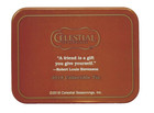 Celestial Seasonings Miniature Tea Tin--gingerbread Spice  new empty 
