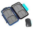 Jjc Anti-shock Water-resistant Holder Storage Memory Card Case For 4cf 8sd Mc-2