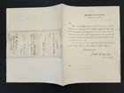 1865 Antique Civil War Pension Letter And Form Bridget Kelly Mullen Newburgh Ny