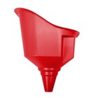 Large Multi-use Plastic Funnel For Trucks And Vehicles  Red Color