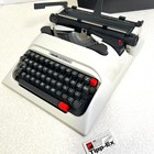 Olivetti Lettera 12 Vintage Portable Typewriter Pica English Qwerty Spain 1970s