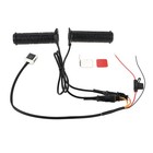 Atv Heated Grips 4 Wheeler Hand Warmers 3-gear Power For 12v Atv 7 8  Handlebar