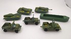Vintage 1980s Soma Small Us Army Vehicles Tank Jeep Boat Lot