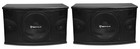 2  Rockville Kps10 10  3-way 1200w Karaoke pro Speakers adjustable Wall Brackets