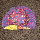Vintage Disney Kids Lion Lil Simba Hat Pink Gre Yellow Cotton 90s Retro