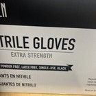Disposable Nitrile Gloves Medical Powder Free Latex Free Case 1000 Pcs Black M-l