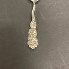 Antique German Sterling Silver Spoon Alvin Mfg Company Floral Ornate Ss8