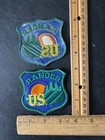 Vintage Lot Of 25 Us Forest Park Ranger Iron On Patch United States Souvenir