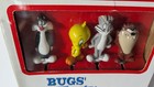 Vintage Looney Tunes Warner Bros Set Of 4 Ice Cream Spoons