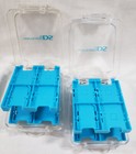 2 Official Nintendo Ds 12  4 Sd Compact Cartridge Blue Case 16 Logo Hard Plastic
