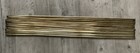 An Original Set Of 14 Antique Victorian Brass Stair Rods 