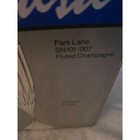 New Mikasa Park Lane Full Lead Crystal Fluted Champagne Glass Discontinued