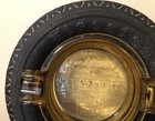 Vintage 1936 Firestone Tire Ashtray Dallas Texas Centennial Central Exposition