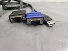 New Trendnet 2-in-1 Usb Vga Kvm Cable 1 83m 6ft Vga-svga Hdb 15-pin Male To Male