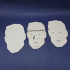 1986 Coca Cola Max Headroom Mask Ads Catch The Wave Coke Lot Of 3 