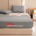 Fitted Sheet 100  Cotton For Single couple Bed  Breathable And Soft Non-slip