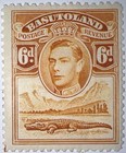 Travelstamps  1938 Basutoland Stamps Sg  24 - 6d Kgvi   Crocodile - Mogh