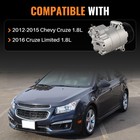 A c Compressor With Clutch 1 8l Fits 12-15 Chevy Cruze Oe Co 22227c