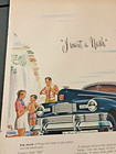 1947 Nash Ambassador - Vintage Illustrated Print Ad   Wall Art - Swimming Hole