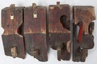 Antique Chinese Carved Wood Architectural Panel Fragment Lot Foo Dog Red Lacquer