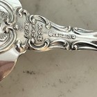 Gorham Strasbourg Sterling Silver Dessert soup Spoon  Pat 1897 Mono