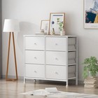 Boluo White 11 8 d X 31 5 w X 28 7 h  6 Drawers   