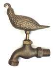 Solid Brass Quail Faucet   Hose Bibb   Spigot  new 