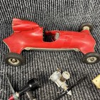 Vintage Cox Thimble Drome Gas Powered Prop Rod Aluminum Frame Tether Car  as Is 