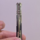 Parker Duofold Black Mosaic Ballpoint Special Edition Uk 2003 Rhodium Trim Works