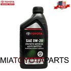 5 Pack Oem Genuine Toyota Synthetic Motor Oil 00279-0wqte-01 Sae 0w-20
