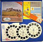 Sawyer s B069 Uruguay S America World Nations View-master 3 Reels Stamp Packet