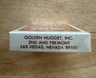 Golden Nugget Gambling Hall Las Vegas Nevada Sealed Red Playing Cards Deck