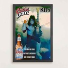 Coors Light Kiss Ace Frehley Poster 16x24 Rock Legend Mancave Art Decor Beer