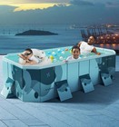 For Kids   Adults Foldable Non-inflatable Summer Swimming Pool Garden Outdoor  