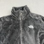 The North Face Osito 2 Jacket Womens Small Black Full Zip Fleece Fuzzy Hiking