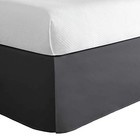 Today   s Home Classic Tailored Bed Skirt Dust Ruffle  California King Gray