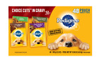  2pack  Pedigree Choice Cuts In Gravy Wet Dog Food Variety Pack  3 5 Oz 48 Pack