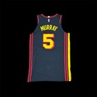 2022 Nba All-star Dejounte Murray Atlanta Hawks Fanatics Game-worn Jersey Coa
