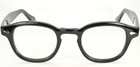 New Nyc Est  1915 Shiny Black Eyeglasses Glasses Plastic Frame 46-24-145mm